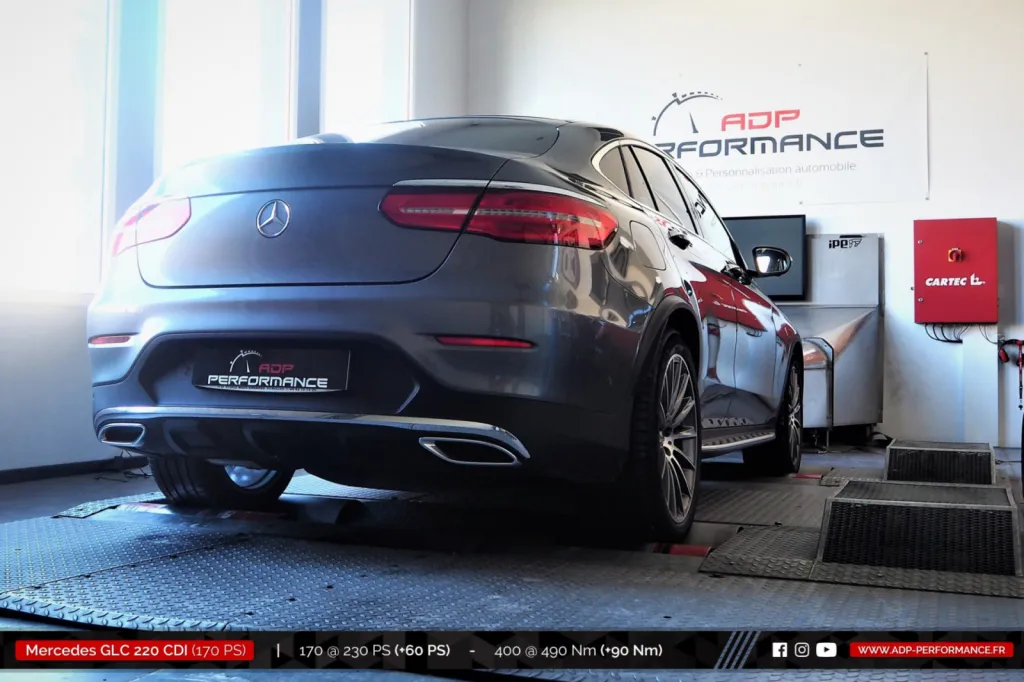 Reprogrammation moteur Marseille - Mercedes GLC 220 CDI 170cv - ADP Performance