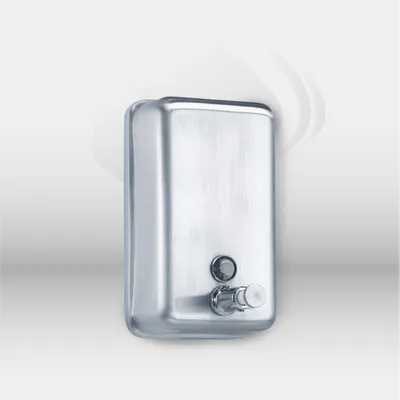 Distributeur de savon inox Savinox installé dans des sanitaires professionnels d’entreprise à Mont-de-Marsan, Landes (40), Nouvelle-Aquitaine et disponible partout en France
