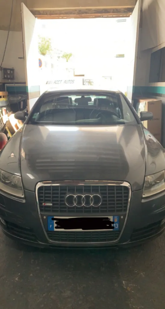 Remplacement de pare-brise sur Audi A6 à Marseille 13014 avec franchise offerte et 150 € en cadeau chez Speed Glass
