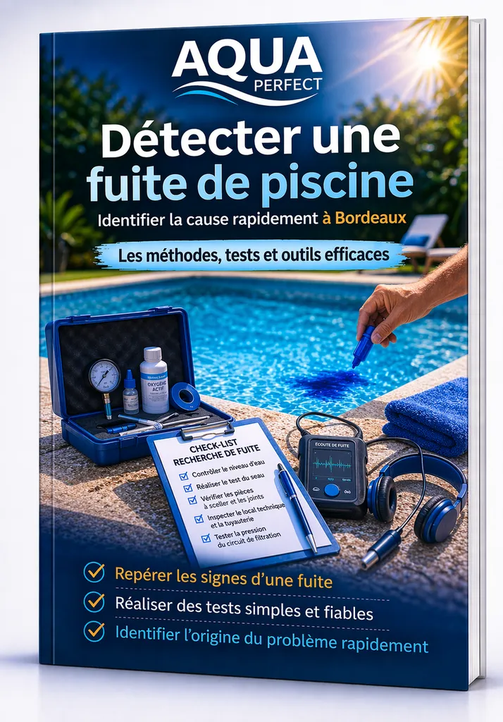 Comment détecter une fuite de piscine : identifier la cause rapidement avec les bons procédés et outils