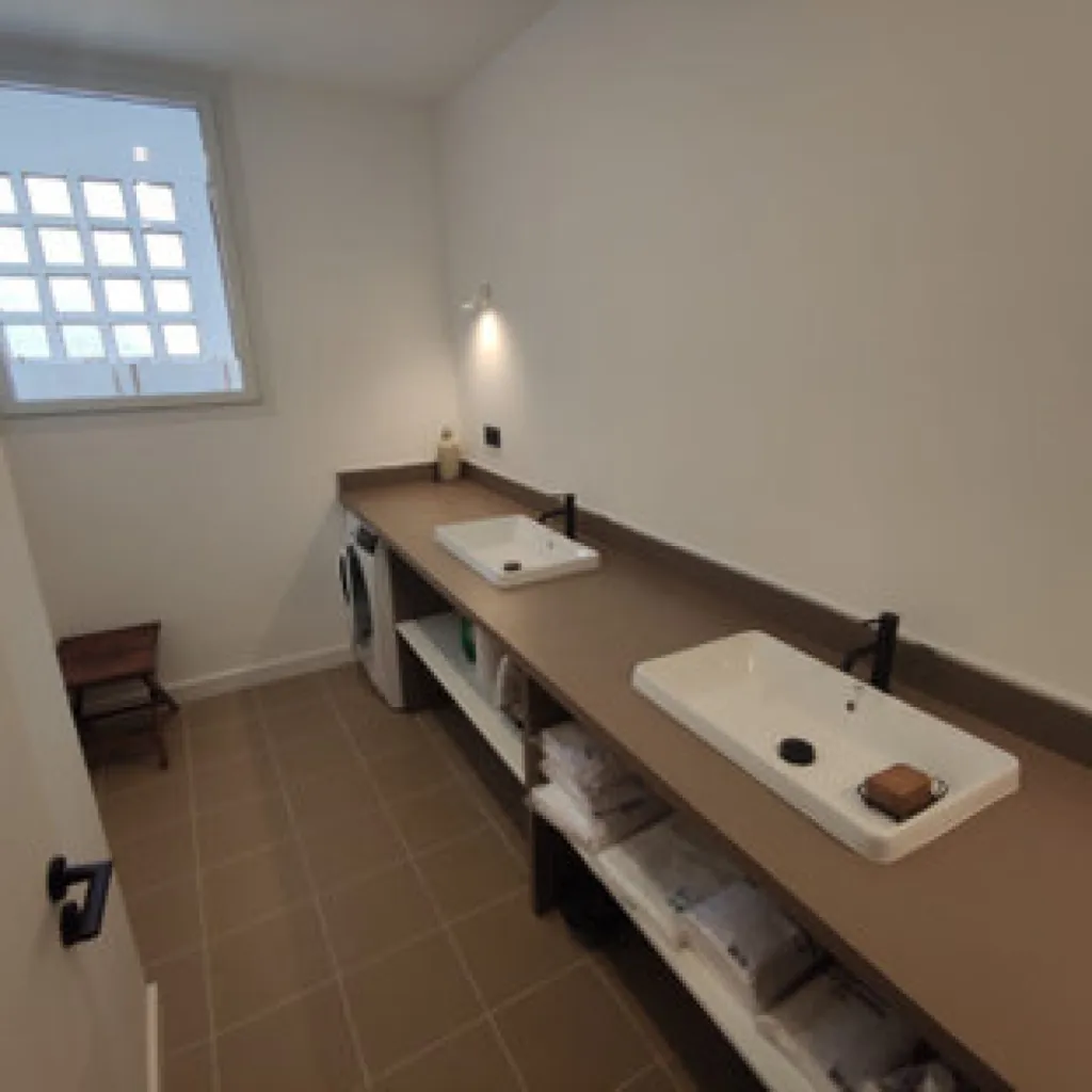 Rénovation de salle de bain dans une maison