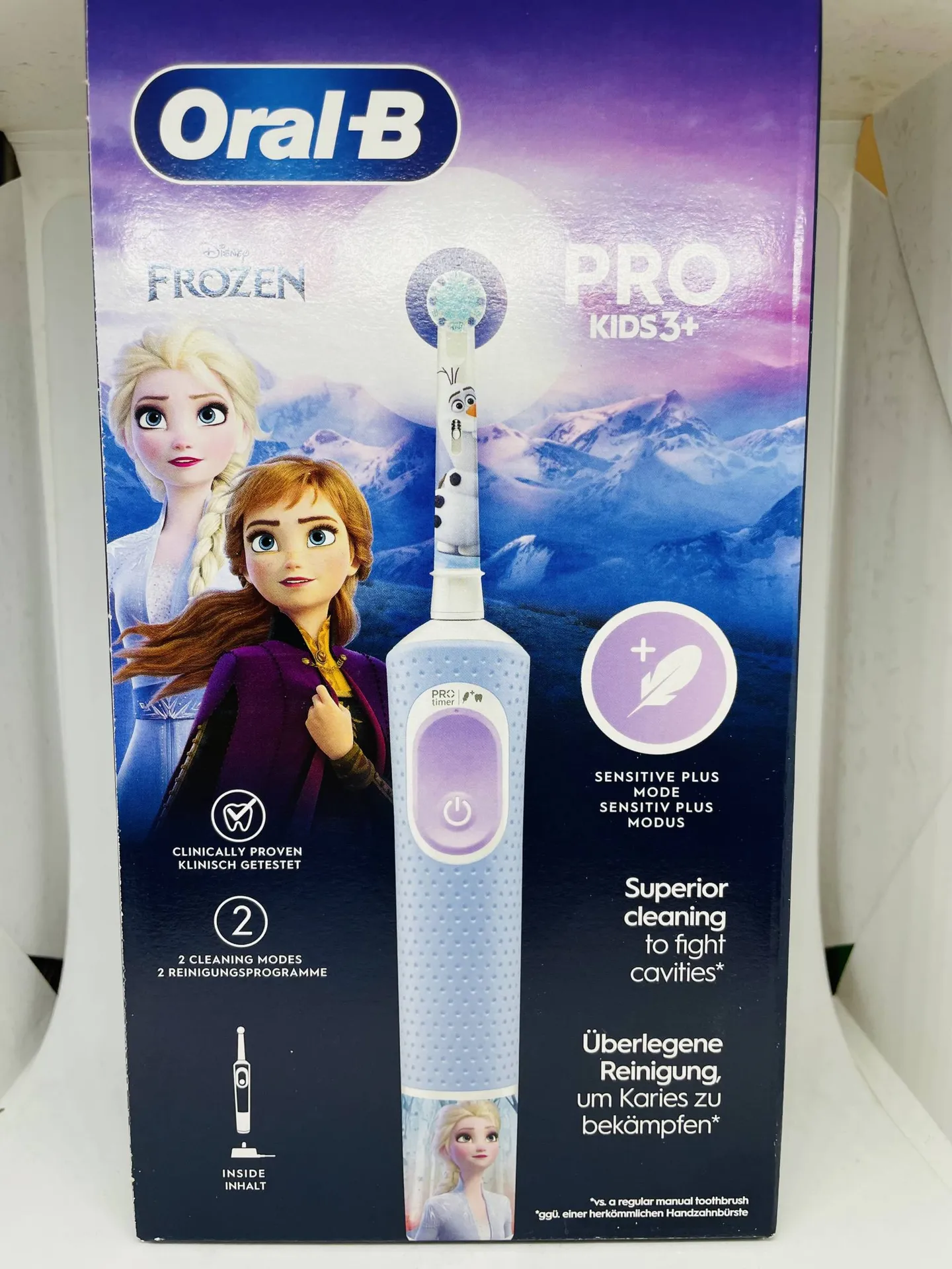 Oral B brosse a dent electrique le reine des neiges