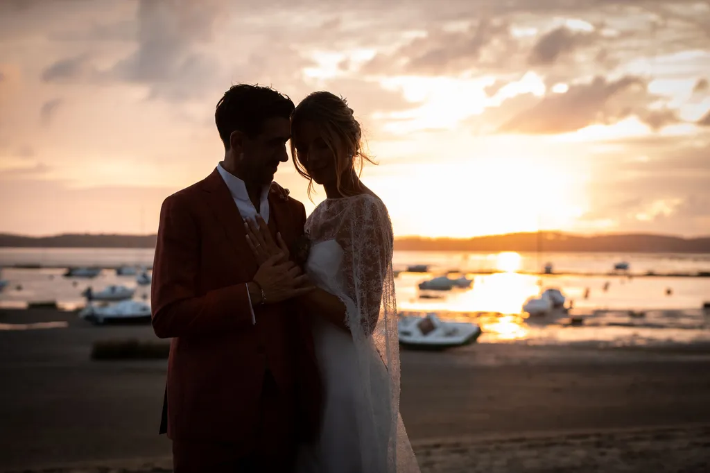 Marie Caroline et Ludovic : Un mariage bohème et élégant dans le bordelais en Gironde - Les Mariages de Mademoiselle L - Cap 90