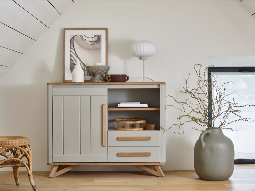 Vente d'une salle à manger complète bois massif modèle ALVA