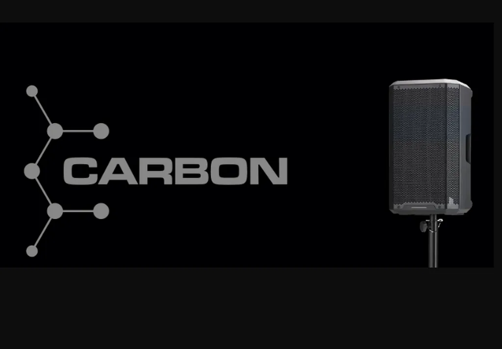 enceinte CARBON, vente enceinte Roanne, enceinte professionnelle, sono portable, bi-amplification, son clair et puissant, façade et retour, installation audio, matériel audio Roanne, sono événementielle, DJ Roanne, équipement audio professionnel, vente ma