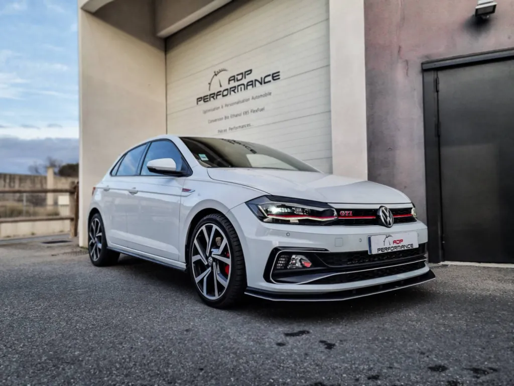 Installation downpipe deFAP Bypass/ Decata Milltek VW Polo GTI AW 2.0 TSI