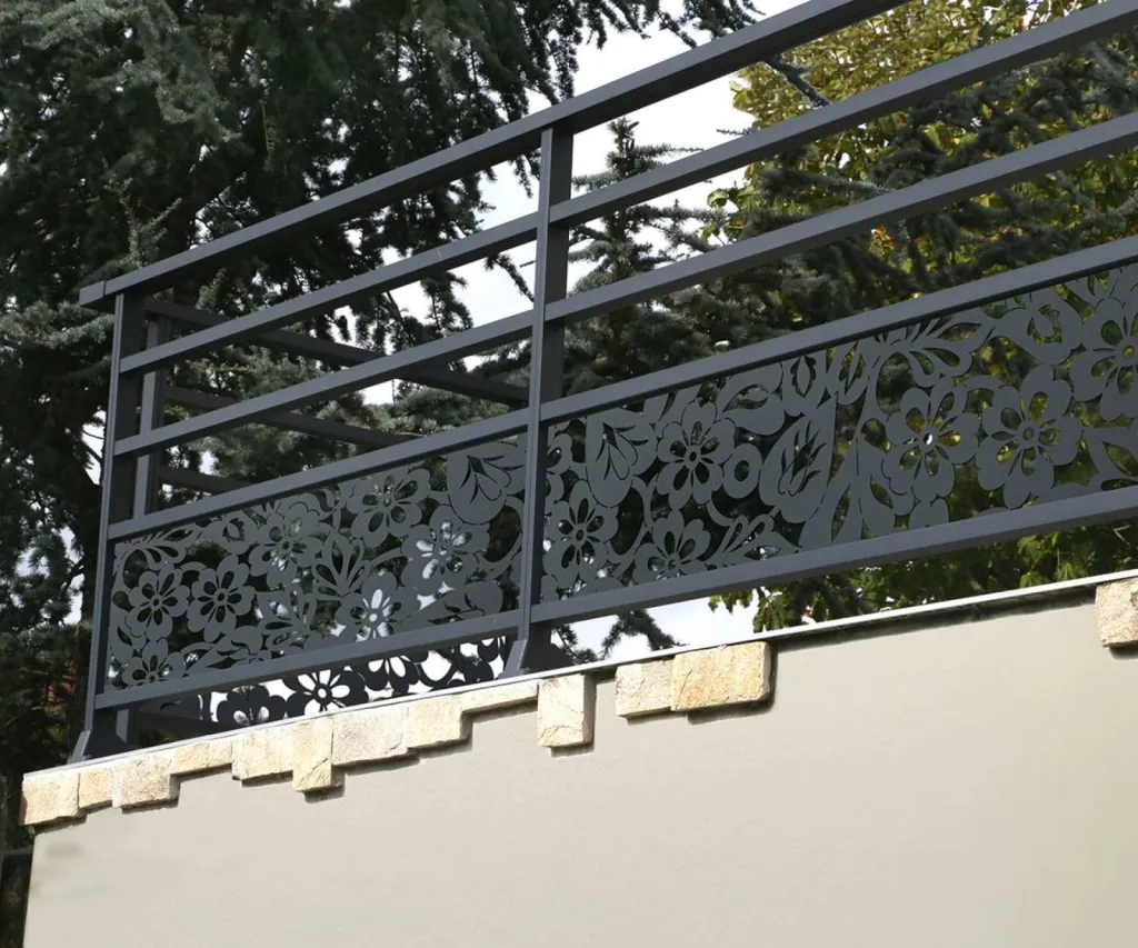 pose de garde corps sur mesure en aluminium st cannat