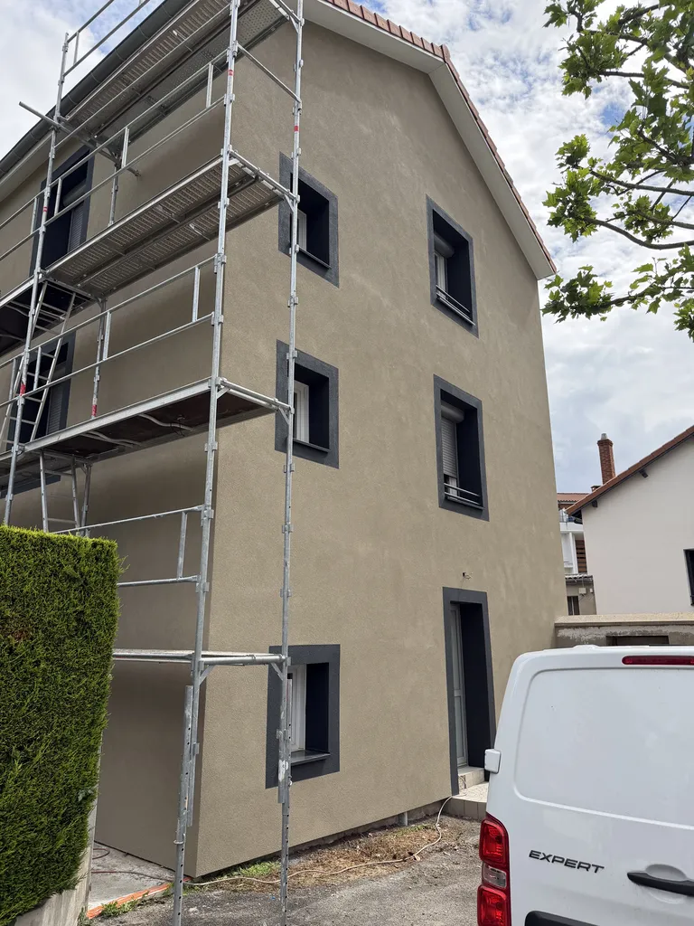 Isolation par l'extérieur à la Talaudière