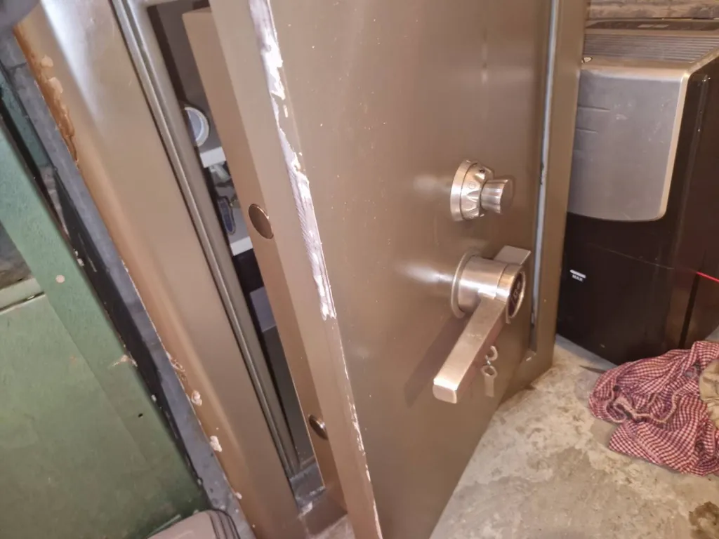 dépannage de coffre-fort réalisé a longuenesse suite à panne