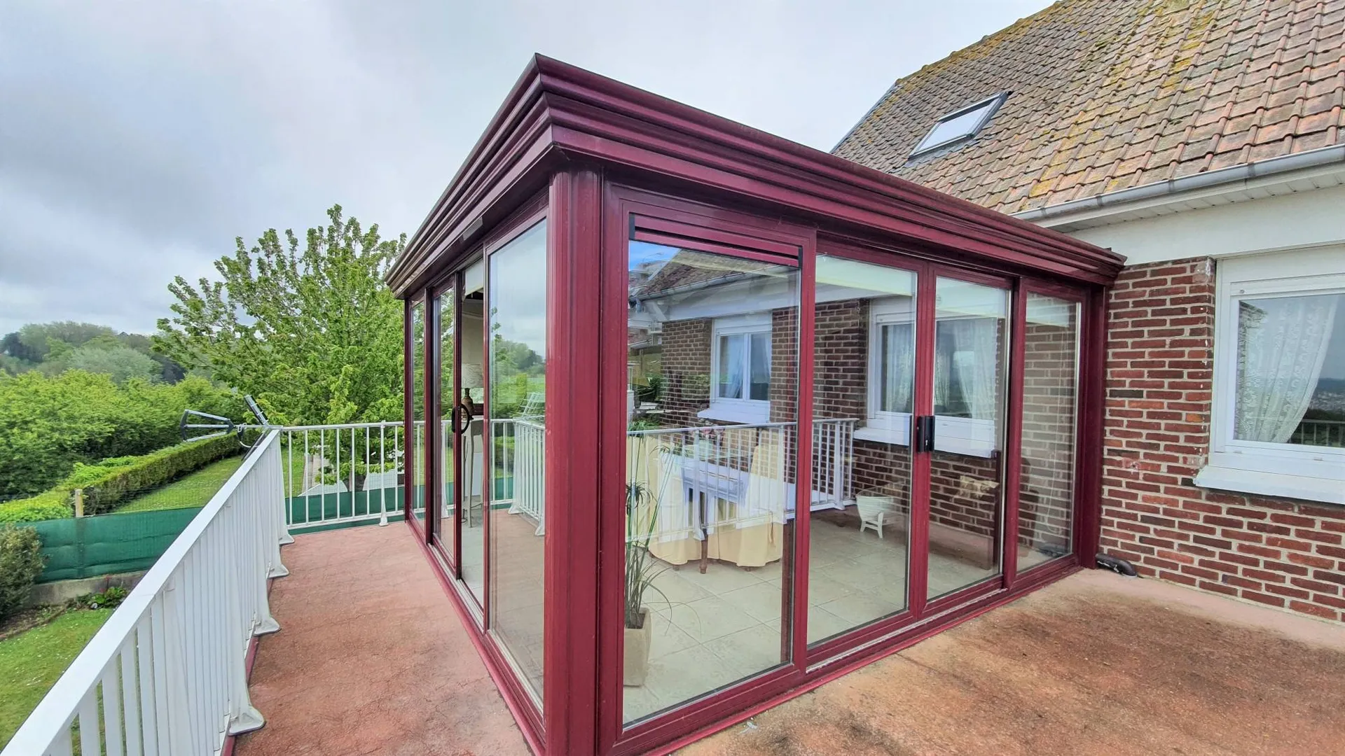 A vendre Villa avec vue magnifique sur la mer, 4 chambres, située au coeur des 3 villes soeurs ( Le Tréport 76470, Mers-les-Bains 80350 et Eu 76260)