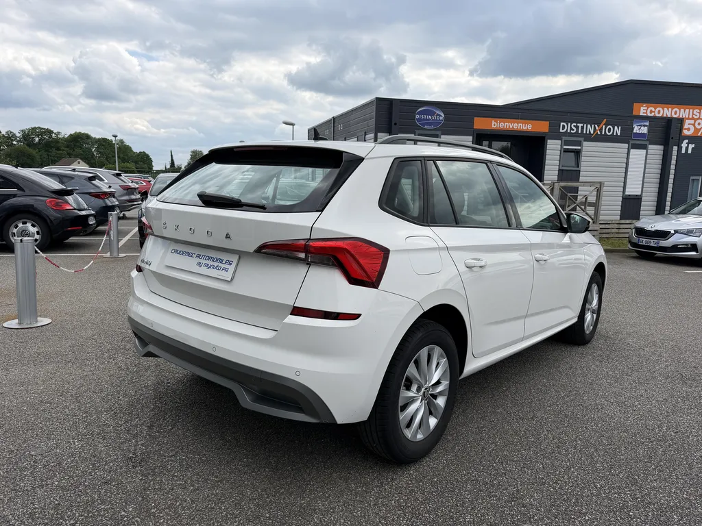 Voiture d’occasion Skoda Kamiq à La Frénaye : SUV essence automatique disponible proche du Havre et de Rouen