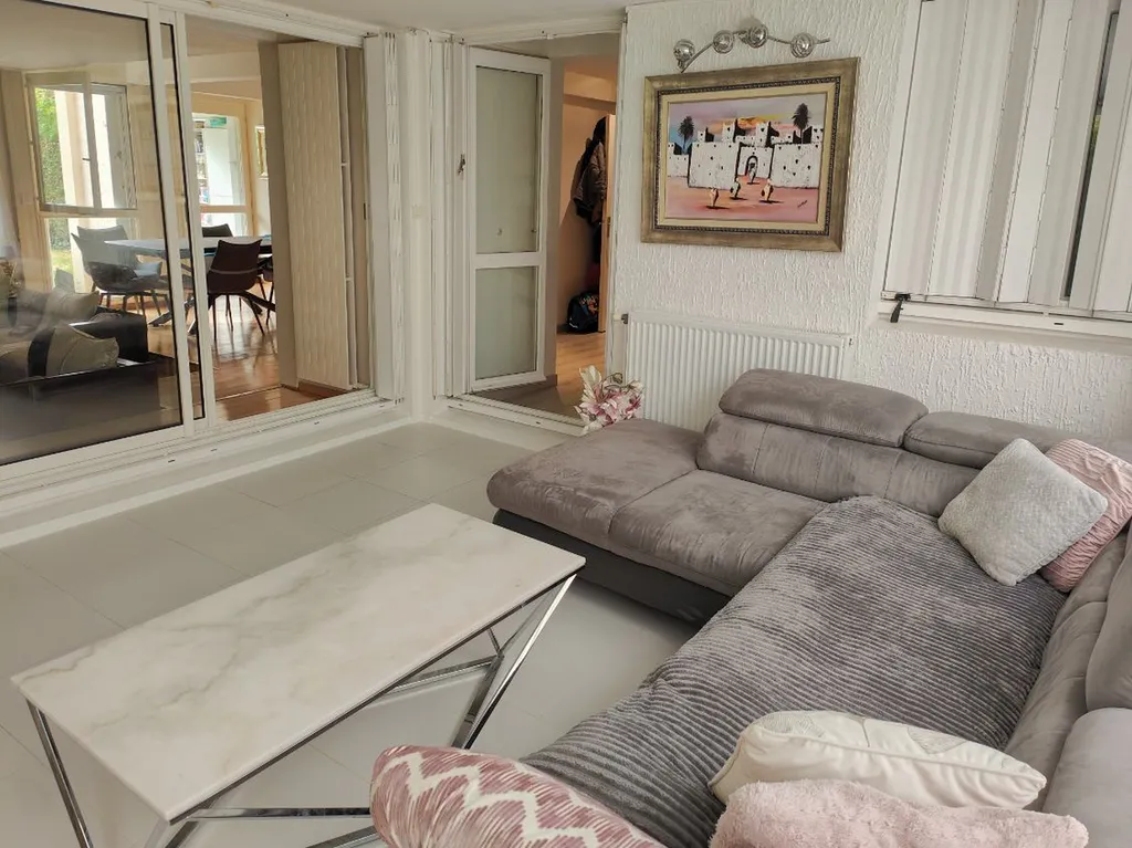 salon véranda appartement à vendre proche Vésinet chez Helix immobilier le Vésinet