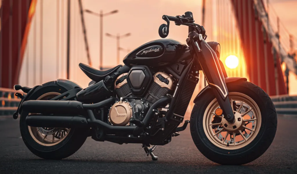BENDA MOTORCYCLE NAPOLEON BOB SIX FOURS LES PLAGES