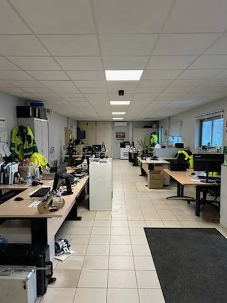 Open Space à Soissons avec mobilier Buronomic