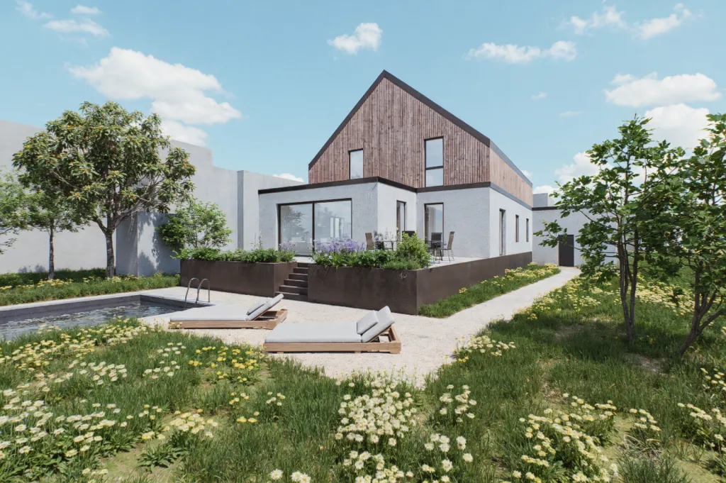 Rénovation et surélévation d'une maison individuelle - Hoerdt