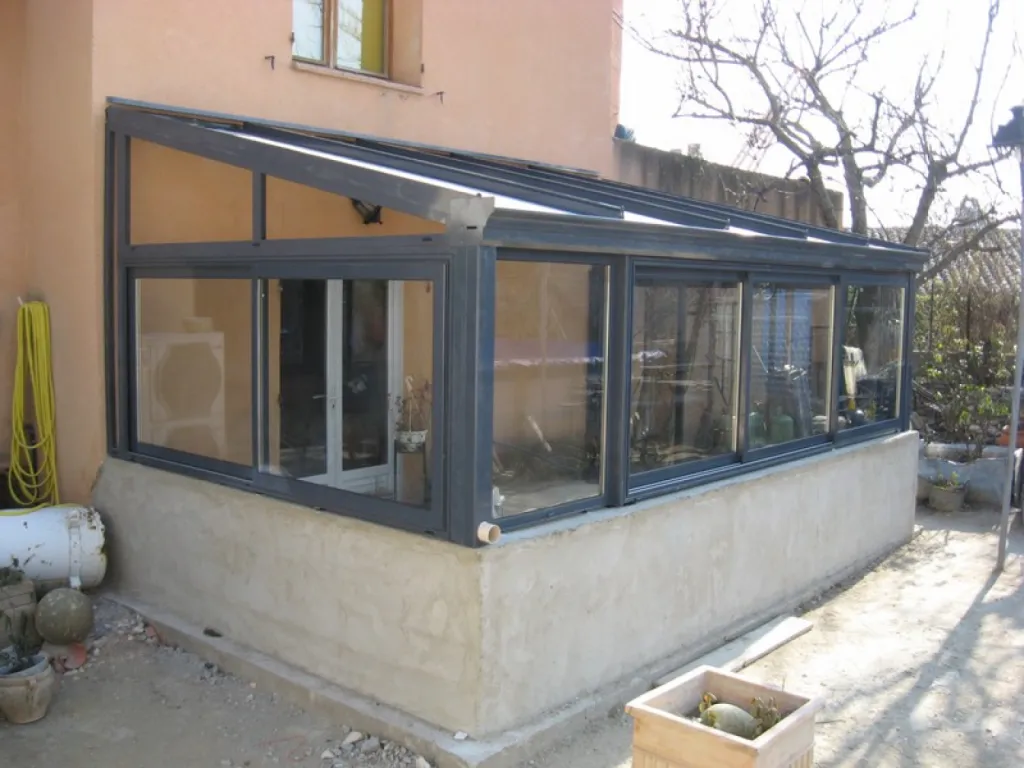 Vérandas laquée gris Mirabel 