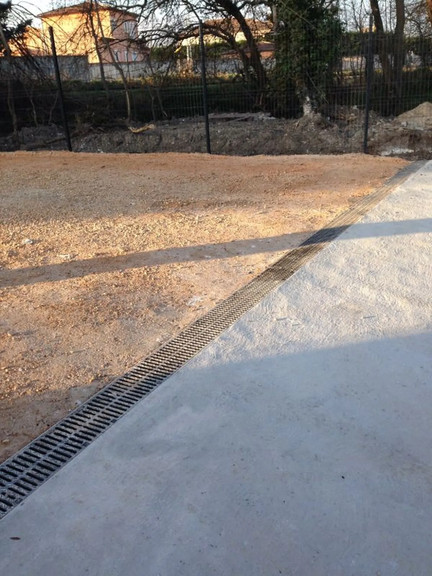 clôture en panneau soudé