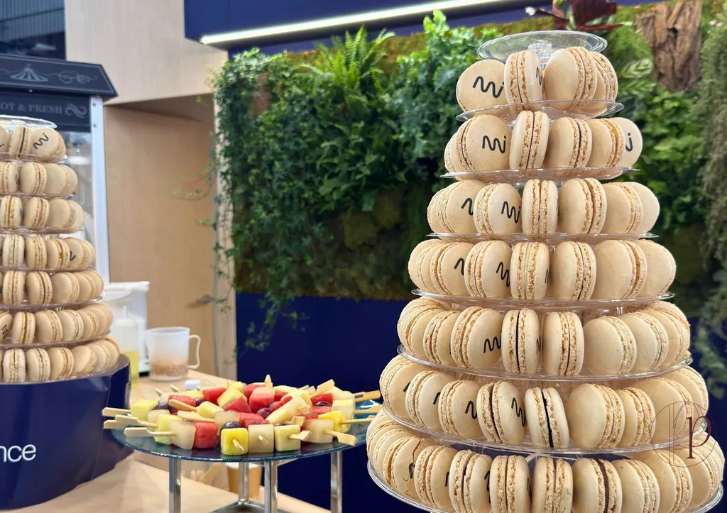 Pyramides de macarons