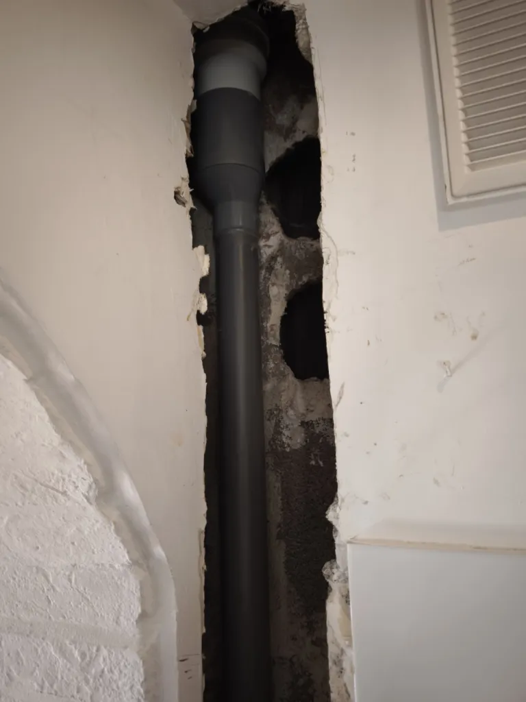 Recherche de fuite sur colonne dans une copropriété 