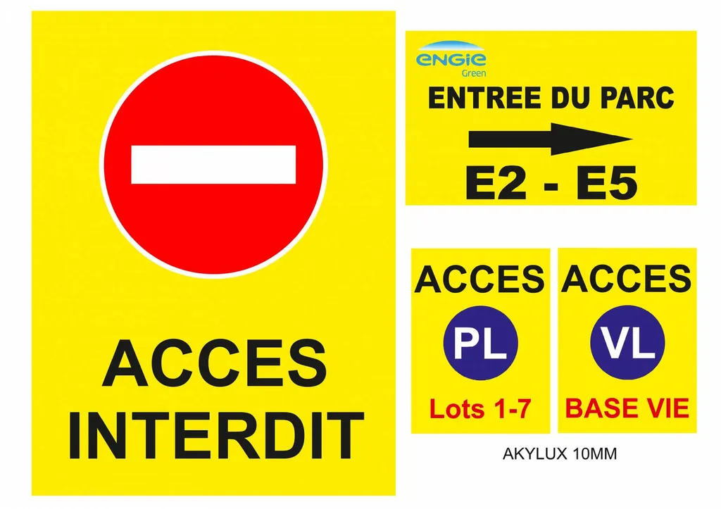 signalétique routière tdc