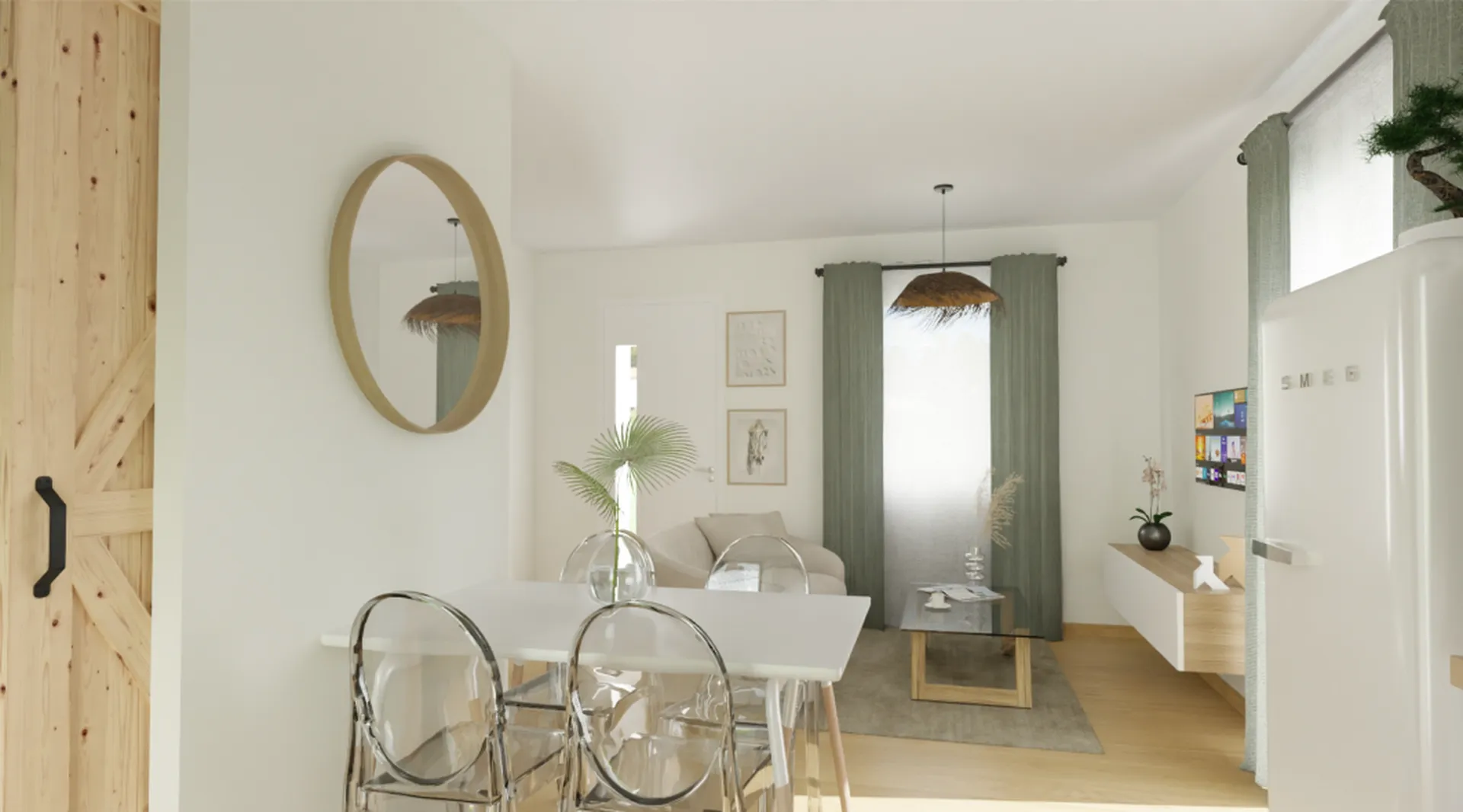 Maison Neuve de 100 m² sur le secteur de Saint Martin du Bois un terrain d'une superficie de 1300m².