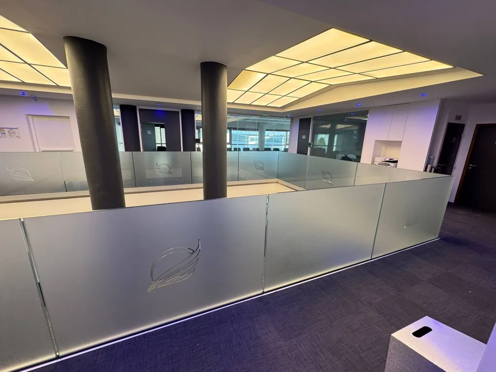 TDC pose film dépoli gris Paris 17éme