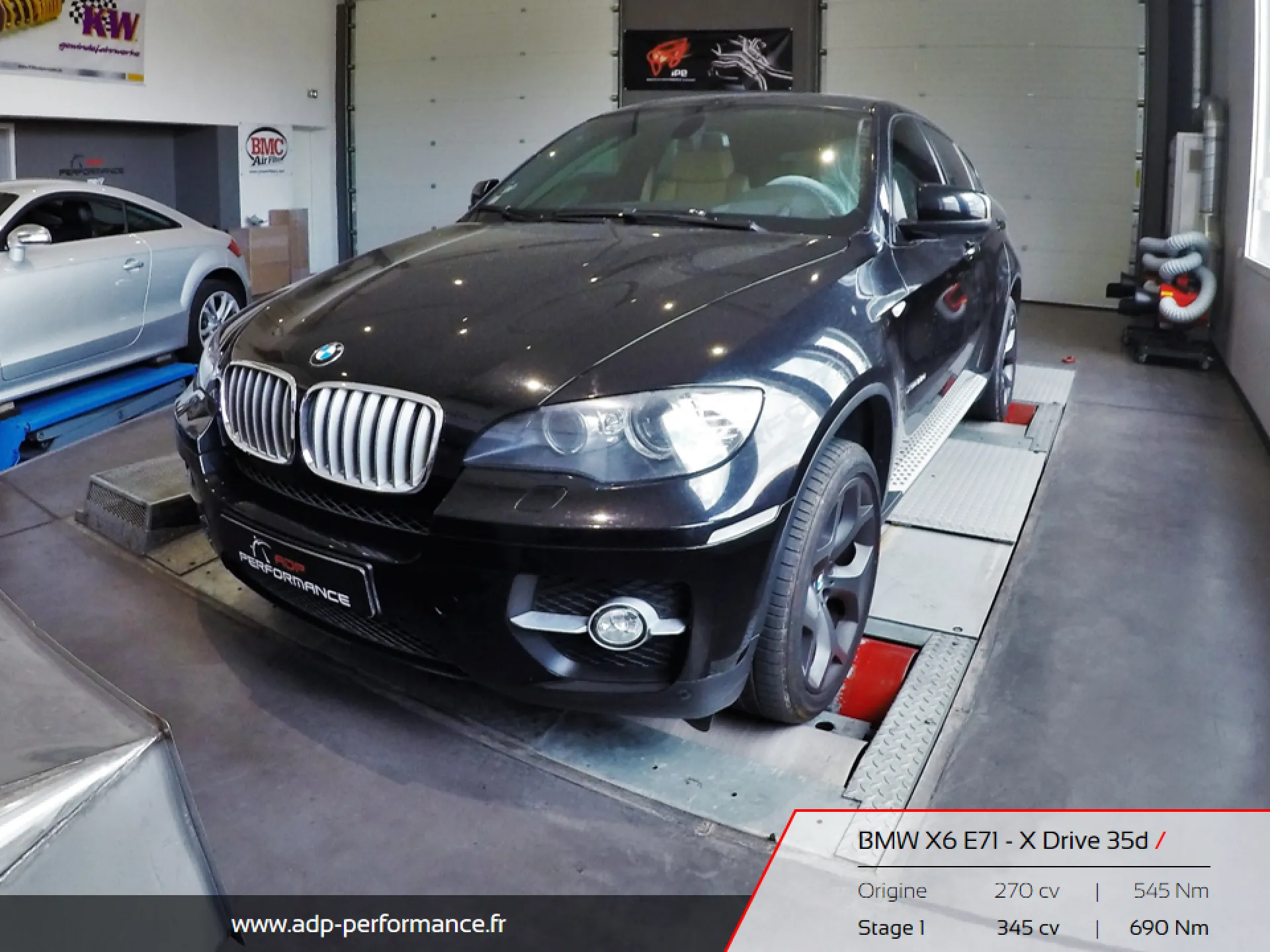 Reprogrammation moteur Hyères - BMW X6 35d ADP Performance