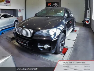 Reprogrammation moteur Hyères - BMW X6 35d ADP Performance