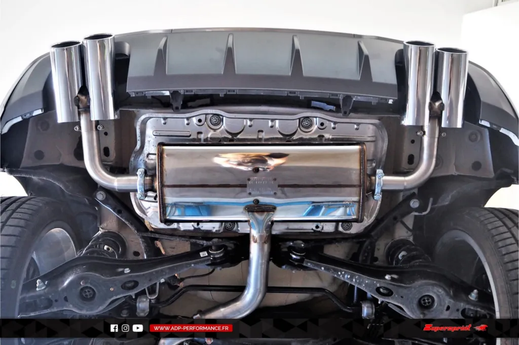 Silencieux Supersprint Plan de Campagne - Audi A3 8V (Mk2) 2.0 TFSI 190 PS - ADP Performance
