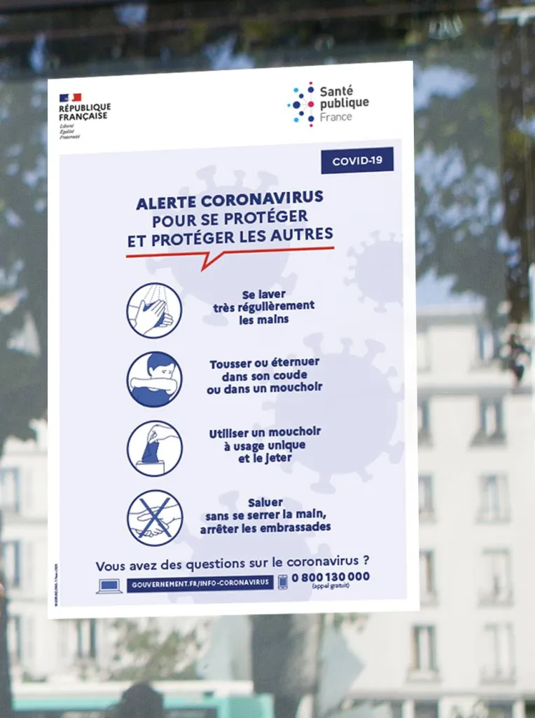 its arts graphiques; Aubagne; autocollant; affichage des consignes