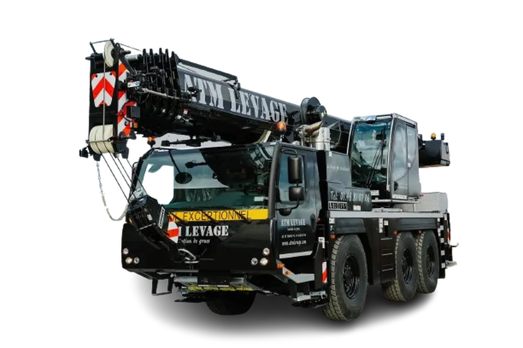 Location de grue mobile avec chauffeur en Île-de-France