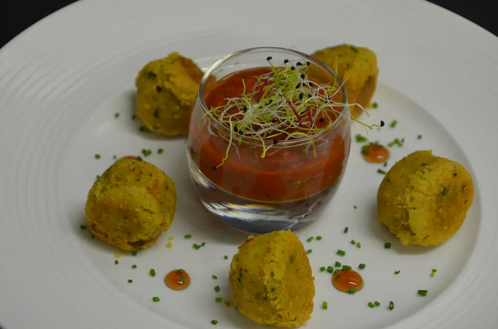 Concassé de Tomate et Falafels