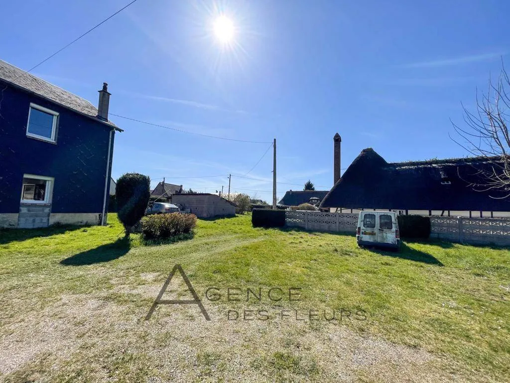 A vendre en exclusivité maison ancienne de 101 m² édifiée sur un terrain de 1414 m² divisible sur la commune de LE BOSC ROGER EN ROUMOIS 27670