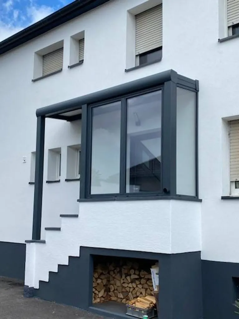 Sas d'entrée aluminium prés de Geudertheim