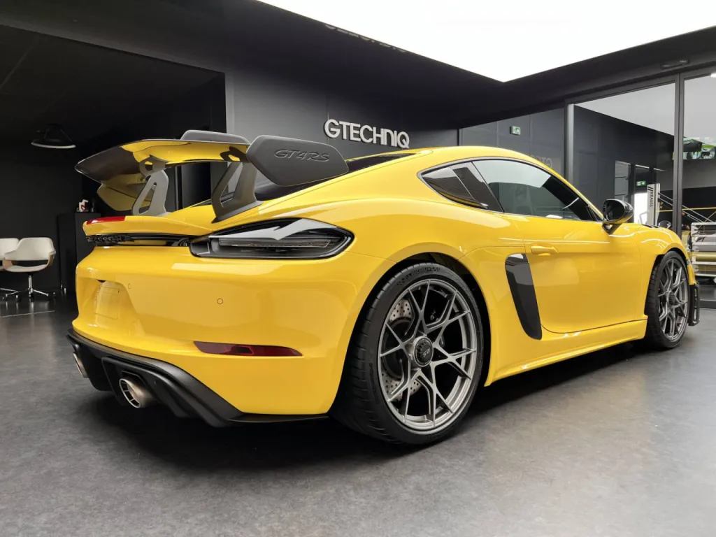 PORSCHE GT4RS YELLOW RACING - PPF XPEL INTEGRAL - BRUXELLES