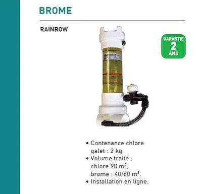 PERFORMAX DOSEUR DE BROME/CHLORE