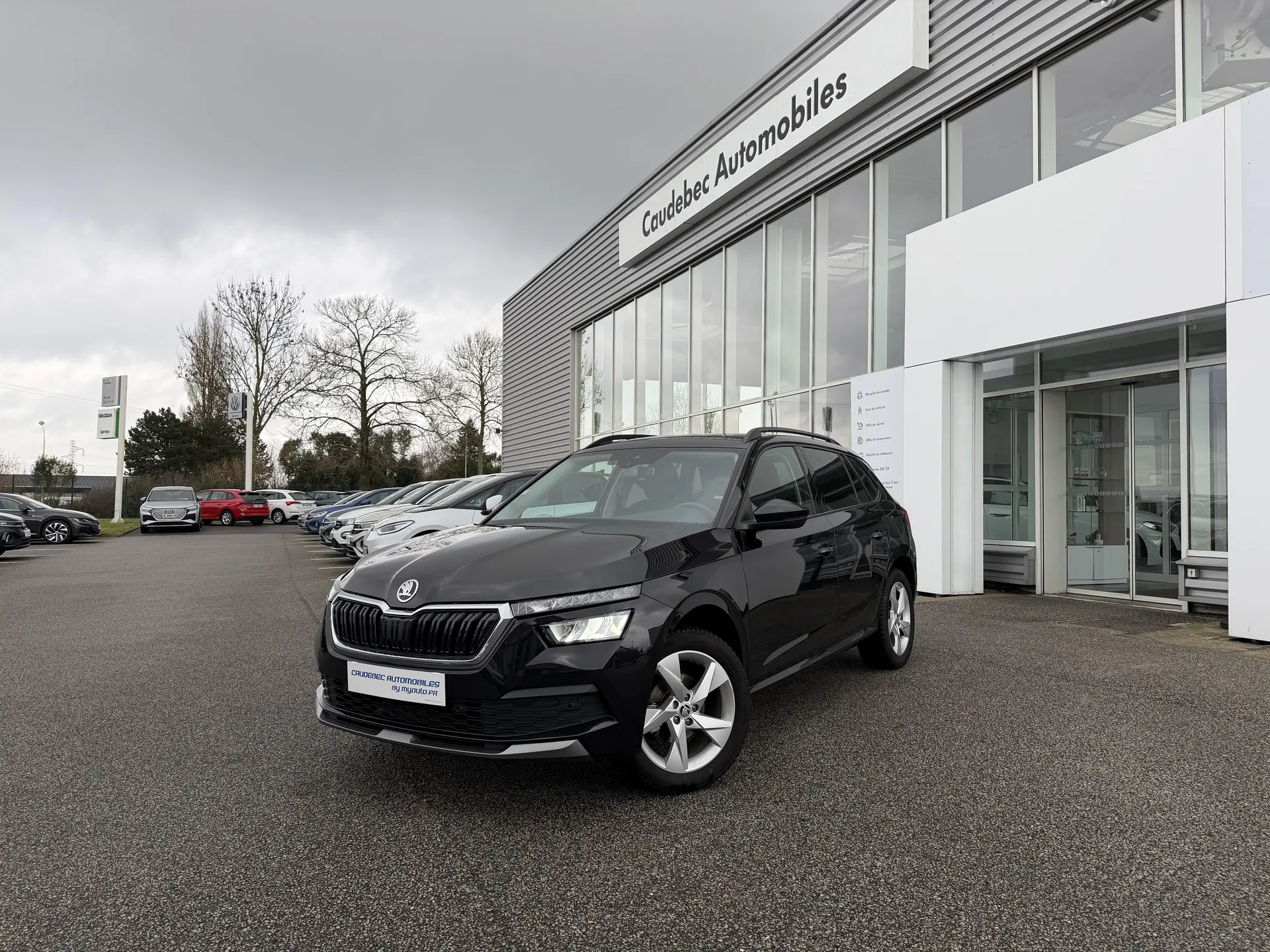 Skoda Kamiq d'occasion à Le Havre : SUV essence 150ch automatique disponible chez votre concessionnaire Caudebec Automobiles