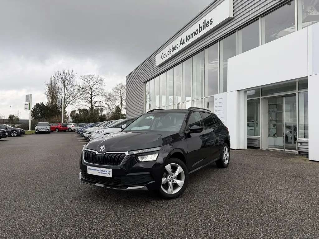 Skoda Kamiq d'occasion à Le Havre : SUV essence 150ch automatique disponible chez votre concessionnaire Caudebec Automobiles
