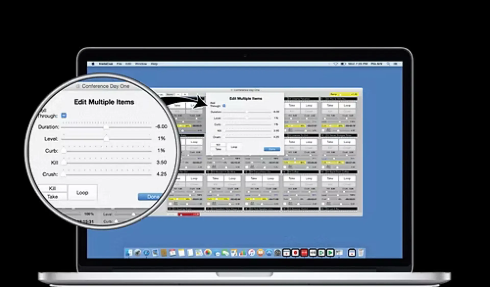 REGIE PRO JINGLE AUDIO AVEC MAC