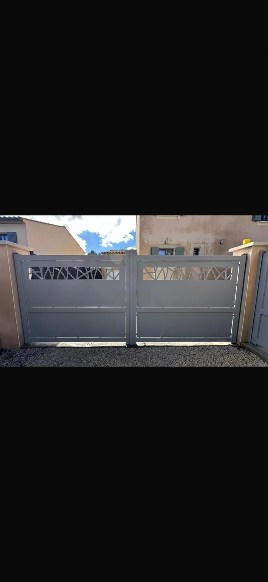 Installation Portail et Portillon en Aluminium à Aix Ouest