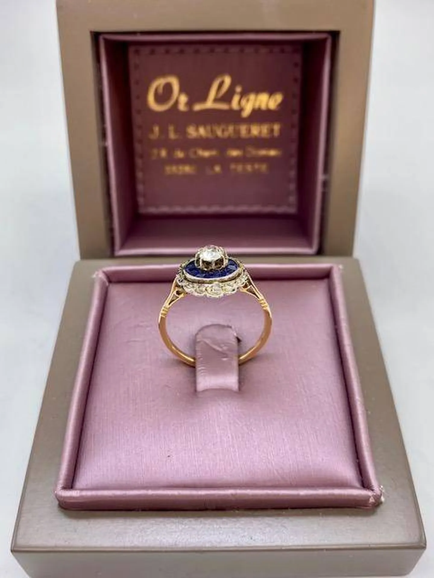 Où acheter une bague vintage en or 750/1000ème sur le Bassin d'Arcachon chez Or Ligne à La Teste