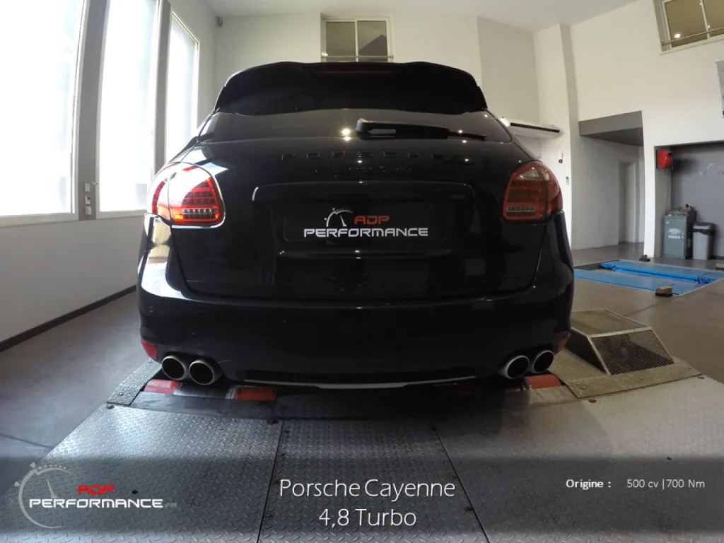 Ligne d'échappement porsche cayenne turbo