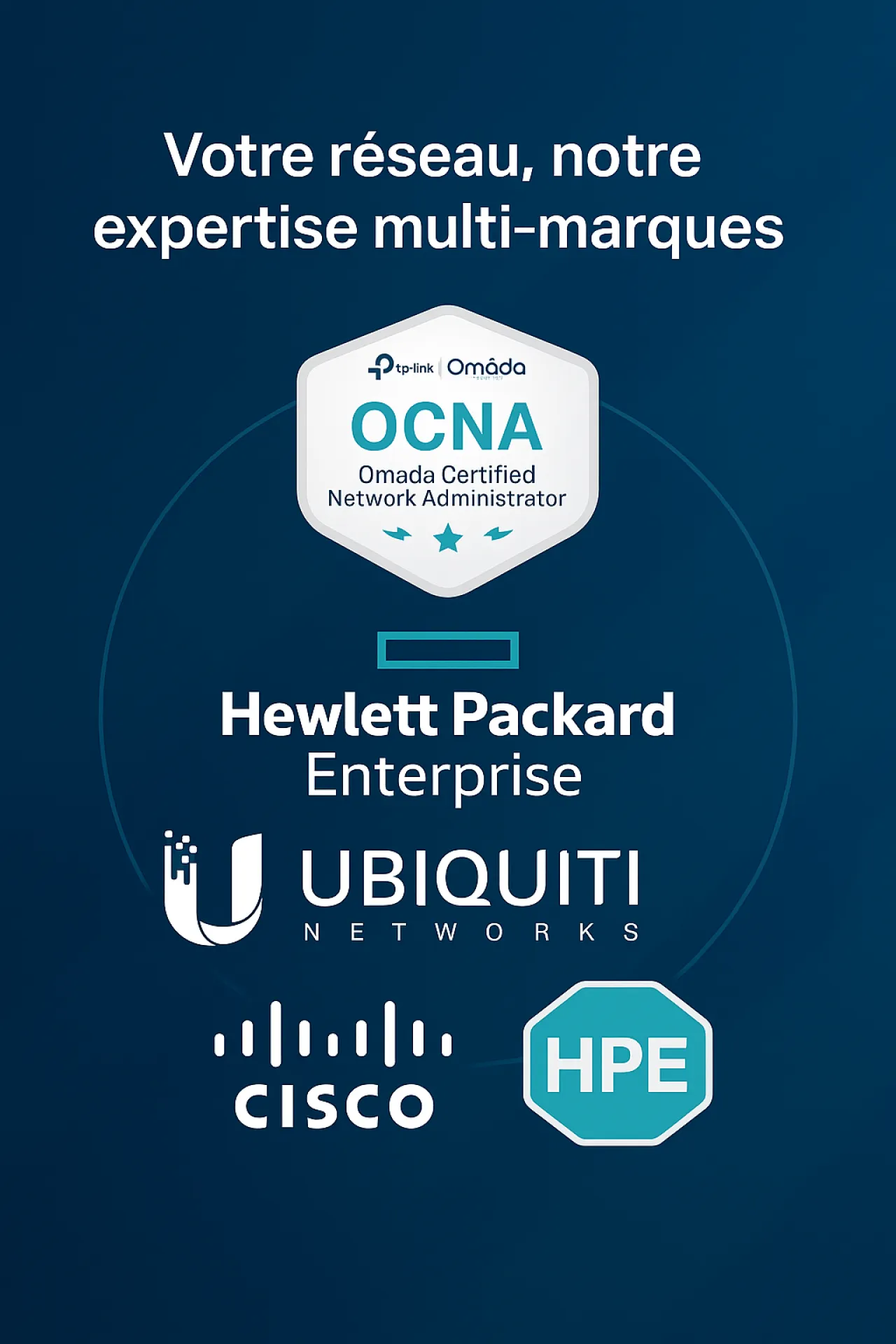 Intégrateur certifié de solutions Wi-Fi professionnelles