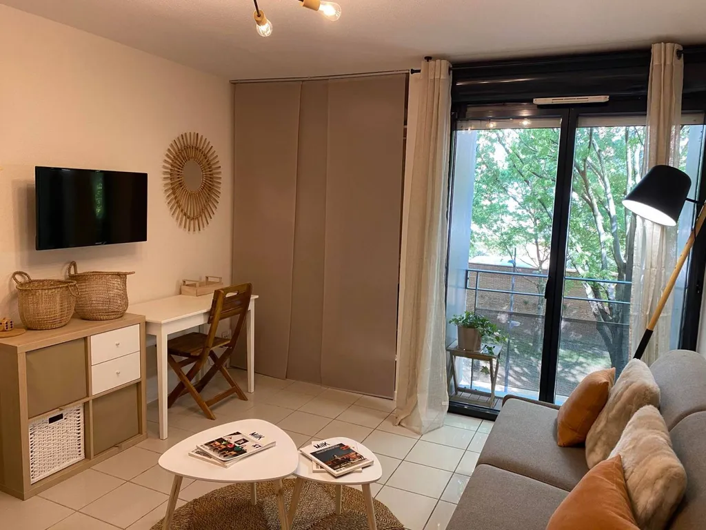 Sympathique studio meublé et rénové à Compans Toulouse 