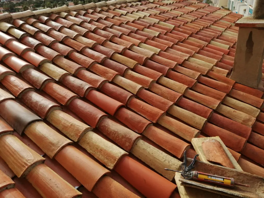 Réparation d'une génoise toiture