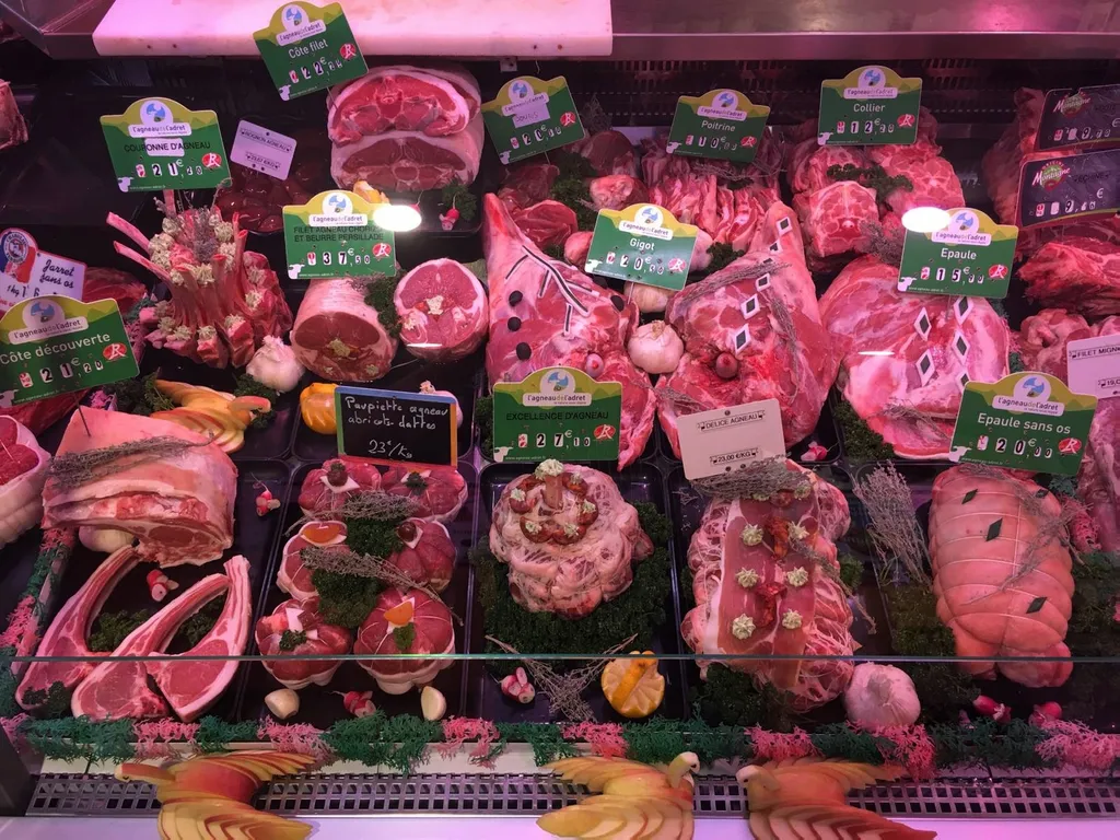 Gigot, Epaule, Couronne et divers morceaux 