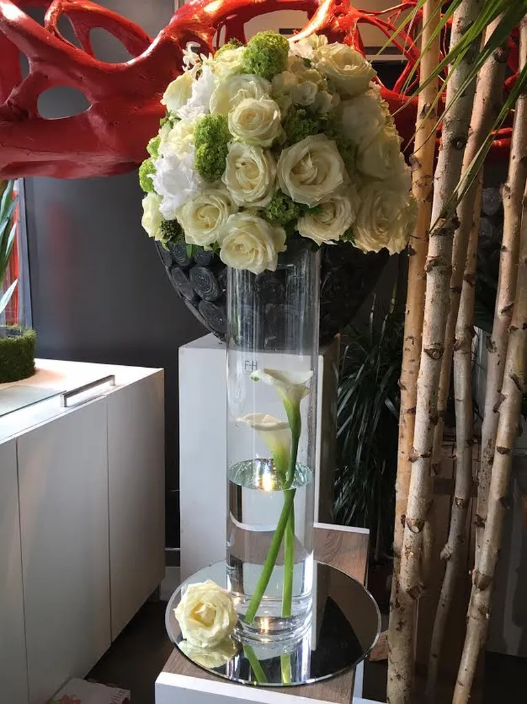 Centre de table mariage Megeve