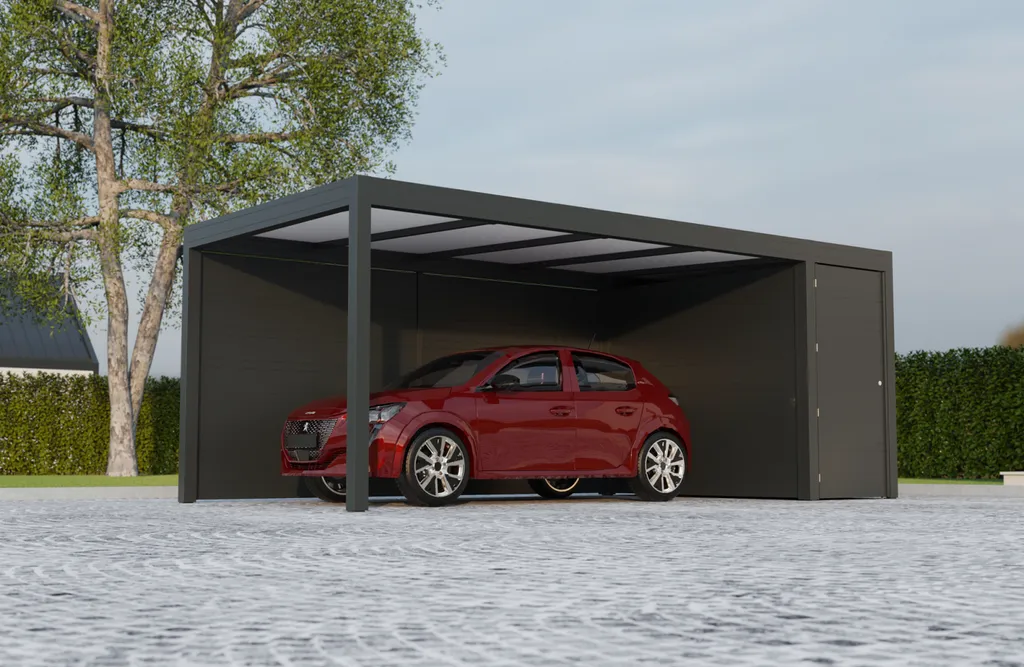 Entreprise de paysage pour l'installation d'un carpot avec local technique à VILLEREST