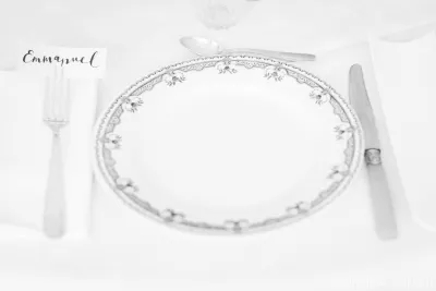 wedding table in france