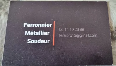 Entreprise Ferronier,Metalier,Soudeur  à Marseille 13 dans les bouches du rhone FERAL PRO